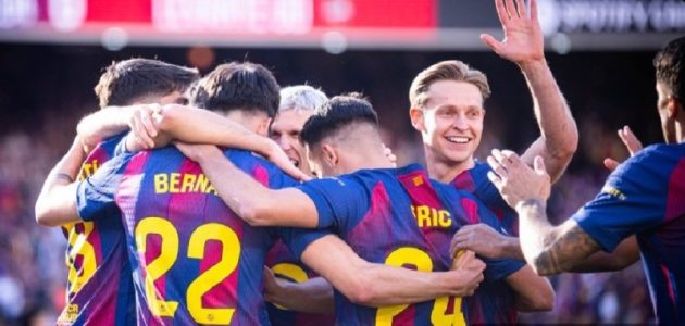 برشلونة يوزّع الأهداف.. قوة هجومية جماعية تميّز الموسم