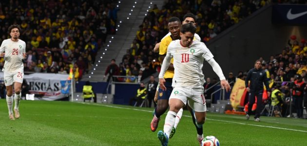 المغرب يتعادل مع الإكوادور وديًا في أول اختبار لوهبي – يلا لايف