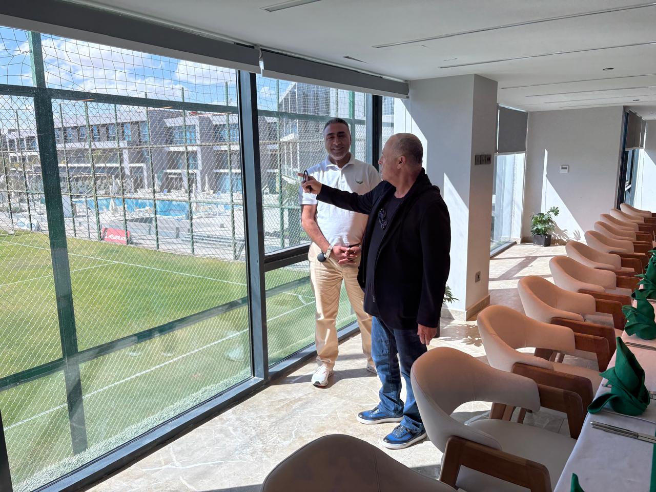 أبو ريدة يتابع التجهيزات النهائية لاستقبال المنتخب الوطني بمركز المنتخبات