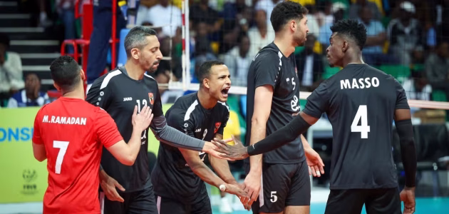 الأهلي يحقق الفوز على كيبلر الرواندي في بطولة إفريقيا للأندية للكرة الطائرة