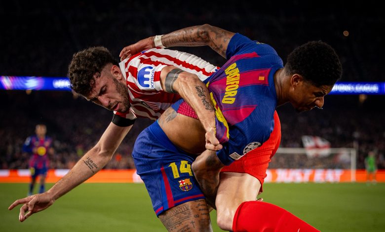 أتليتكو وبرشلونة