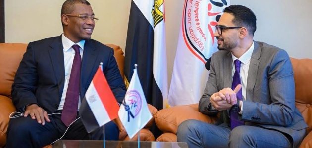 رئيس الاتحاد الإفريقي للچودو يزور مقر الاتحاد المصري لبحث التعاون وتطوير اللعبة